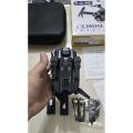 CX 4k Wifi Dual Camera Dual Battery Dual Fan Foldable Drone. 