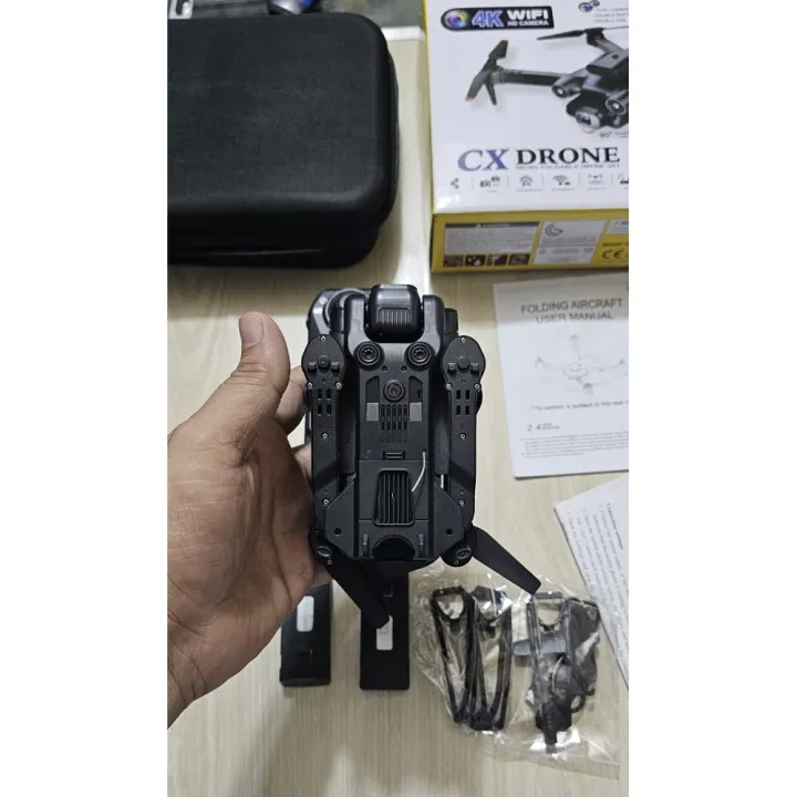 CX%204k%20Wifi%20Dual%20Camera%20Dual%20Battery%20Dual%20Fan%20Foldable%20Drone%20-%20Image%204