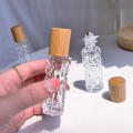 Glass Refillable perfume bottle Refillable Portable scent diffuser 8.5 * 2.2 cm High-end sample bottle for wear Gift for her/him Professional use On-the-go freshness Collector's item.