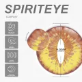 Halloween Exclusive Spirit Eye  Colored Contact Lenses With Regular Contact Lens Kit box.1pair Anime Cosplay Eye Lenses for Men and Women. 