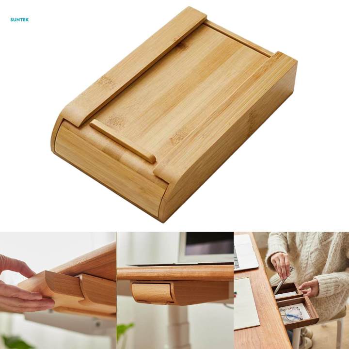 under%20Desk%20Drawer%20Stationery%20Drawer%20Attachment%20Hidden%20under%20Desk%20Storage%20Box%20-%20Image%204