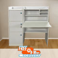 Modern Reading Table/Study Desk/Laptop Desk with Three Large Storage and Lock by Modern Home Furniture.