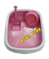Cat Litter Box with Scoop & Free Bowl.