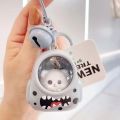 【Must-Have Gadgets】 Personality Cat Backpack Lights Key Chain Bear Cartoon Animal Keychain Bag Charm Backpack Pendant Cute Bag Charm Women.