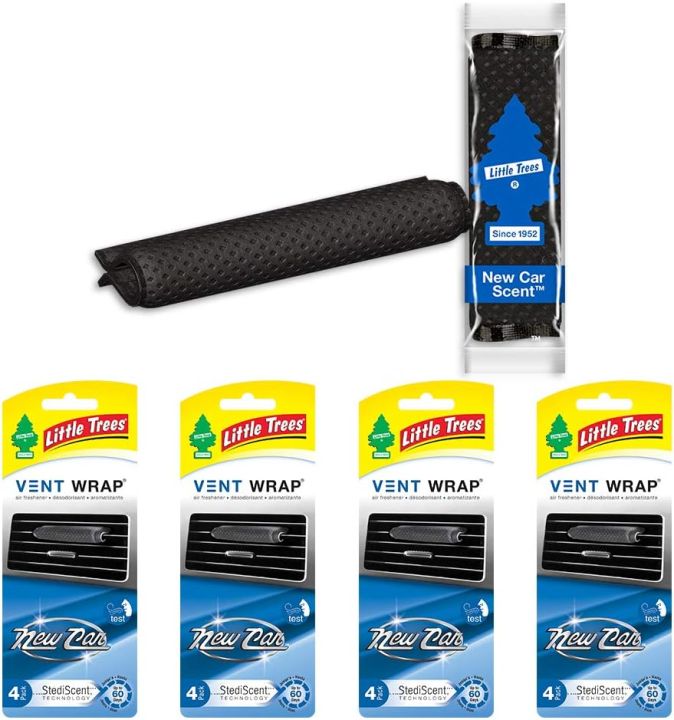 Little Tree New Car Scent Vent Wrap Little Trees New Car Scent
