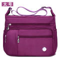 2024 New Middle-Aged Women's Bag Women's Bag Nylon Oxford Canvas Bag One Shoulder Crossbody Bag Waterproof Mom Bag.