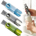 Bottle Cleaning Brush Dirt Removal Vacuum Cup Brush for Feeder (Multicolor). 