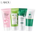 LAIKOU Sakura / Tea Tree / Green tea/ Centella soothing Cleanser 4 pcs comboo. 