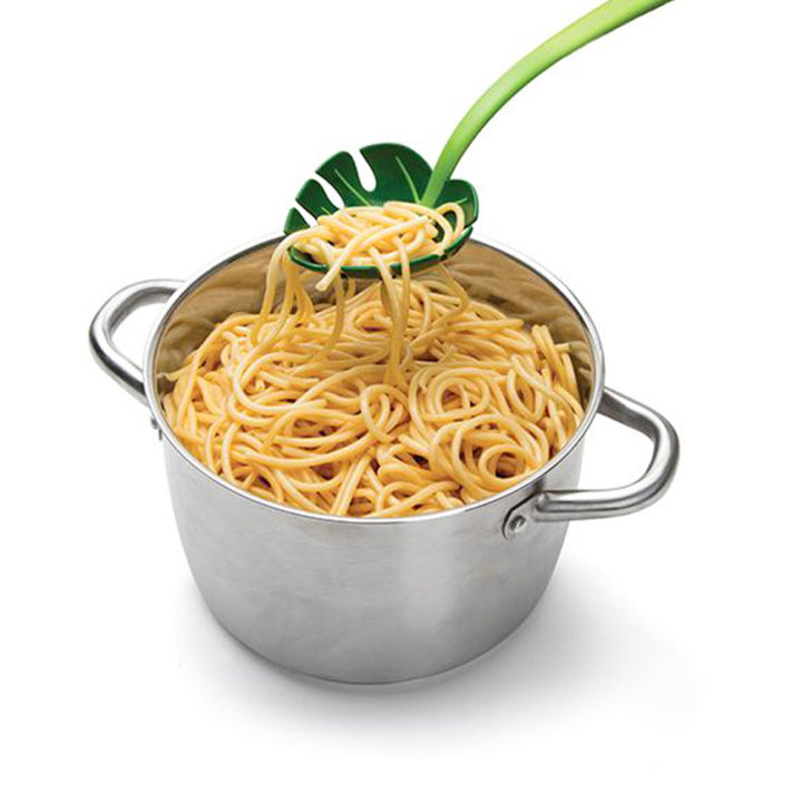 Green%20Monstera%20Leaf%20Colander%20Multifunctional%20Long-Handled%20Spaghetti%20Slotted%20Serving%20Spoon%20Salad%20Slotted%20Spoon%20For%20Home%20Kitchen%20-%20Image%202