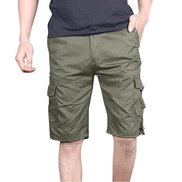 2%20Quarter%20Comfortable%20Cotton%20Cargo%20Shorts%20Half%20Pants%20For%20Men%20-%20Image%202