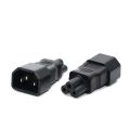 Iec320 C5 Power Converter Iec C14 Male Plug To C5 Up/left/right/strainght Angle Connector 10a 250v. 