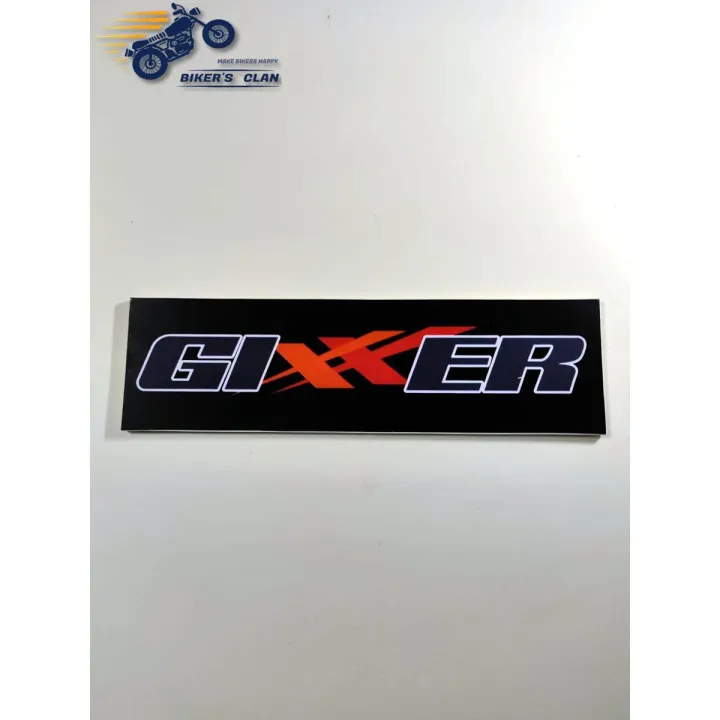 Front Licence Plate - Number Plate Gixxer