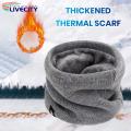 【Sell-Well】 Neck Warmer Scarf Cozy Knitted Neck Warmer for Outdoor Cycling Warm Windproof Scarf with Plush Lining Perfect for Men Women in Southeast Asia Neck Protector Scarf.