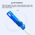 High Quality SC Male To LC Female Single Mode Fiber Optic Hybrid Optical Adaptor Converter Mushen. 