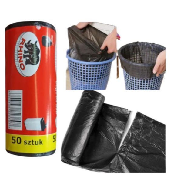 50 Pcs Garbage Bag Roll (35Liter)/trash bag/waste bag high quality