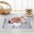 Pet Cooling Mat for Cats Dogs Outside Floor Car Crates Sleeping Bed Mattress 40cmx50cm. 