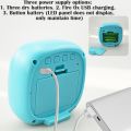 Multi-function Alarm Clock Makeup Mirror, LED Digital Awakened Electronic Clock, Bedside Alarm Clock Intelligent Travel Alarm Clock -.