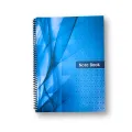 Hearts Spiral Student Notebook – (4 Pcs) 102 Pages (51 Sheets) – Premium 65 GSM Printed Paper – Strong Spiral Binding – Study & Writing Notebook for School, College, Office – Size 9.8 x 7.2 Inch [Hearts Student Notebook Roll]. 