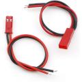JST Male Female 2 Pin Plug Connector Cable Wire Red for LED Lamp Strip RC Toys Battery-Pair. 