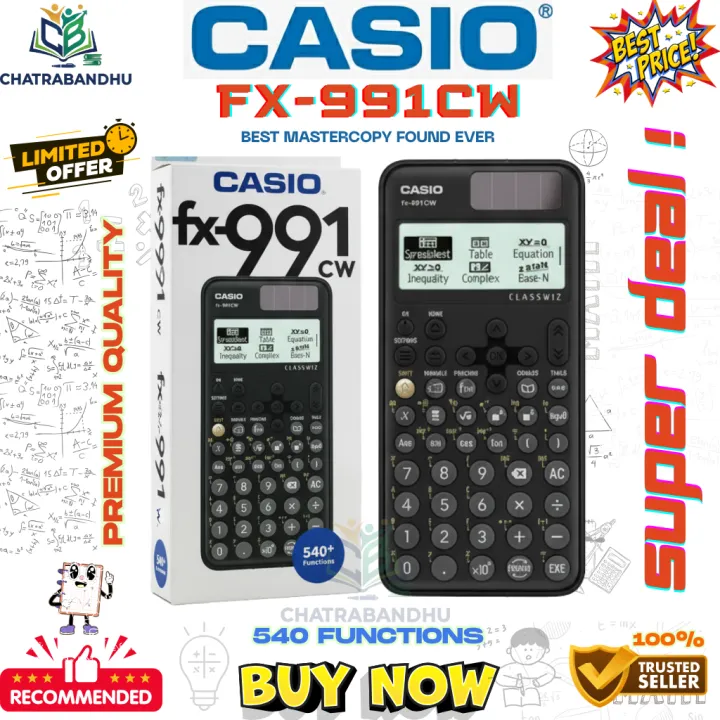 FX 991cw ClassWiz Scientific Calculator , (MASTER COPY) (THAILAND ...