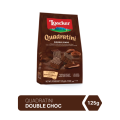 Loacker Quadratini Double Choc 125gm. 