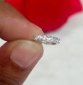 Elegant Gold & Silver Plated Nose Pin with Sparkling CZ Stones – Minimalist Nose Ring for Everyday Glam". 