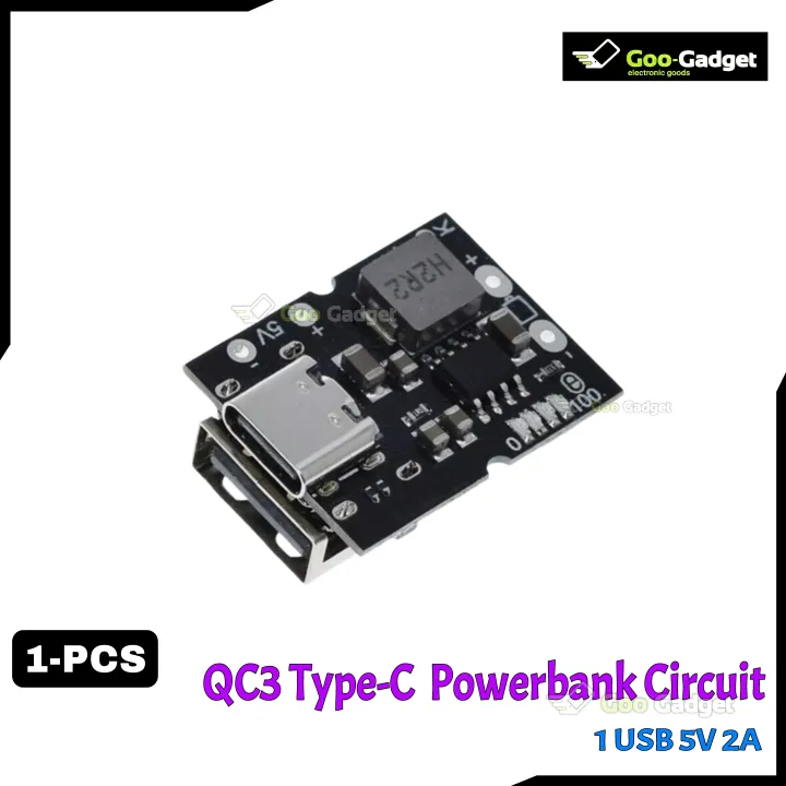 QC3%20Type-C%201%20USB%20Powerbank%20Circuit%20Power%20Bank%20Circuit%20Module%20Type-C%20USB%205V%202A%20Boost%20Converter%20Step-Up%20Power%20Module%201%20pis%20-%20Image%202