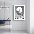 Modern Fashion Aesthetic Wall Art Black and White Paris Woman Quotes HD Canvas Poster Prints Home Bedroom Living Room Decor.
