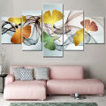 5 Piece Wall Art Canvas Painting Abstract Flower Print For Living Room Decor Modular Picture Modern Home Decoration Accesories. 