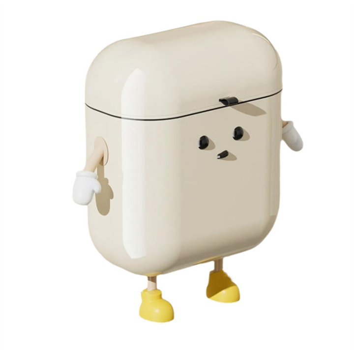 Kitchen Compost Bin 3.2gal/12L–Wall Mounted Plastic Hanging Trash Can with Lid for Counter Top &