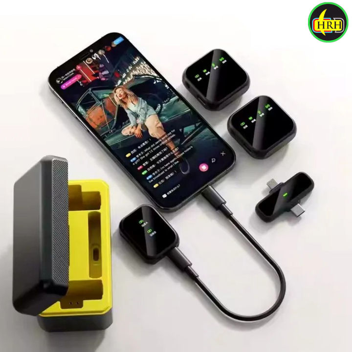 K50%20Wireless%20Lavalier%20Mic%20Audio%20Video%20Microphone%20for%20Live%20Game%20Mobile%20Phone%20Wireless%20Lavalier%20Clips%20Lapel%20Microphone%20by%20HRH%20Shopping%20-%20Image%203