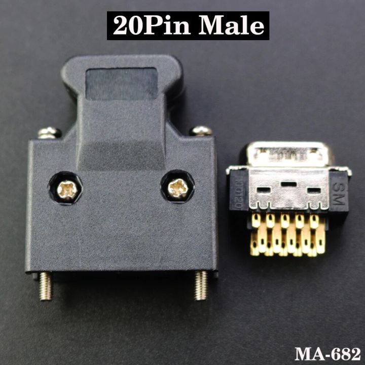 DIY%20SCSI%20Connector%20CN%2014%2020%2026%2036%2050%20Pin%20Male/Female%20Socket%20Connector%20Servo%20Receptacles%20Header%20Gold%20Plated%20Contact%20Wire%20Solder%20-%20Image%204