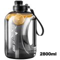 Half Gallon Water Bottle, 1.8L/2.8 L Large Water Bottle with Straw and Portable Handle Strap, Gym Water Bottle for Sports Water Bottles. 