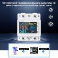 WIFI APP Digital Energy Meter Tester Rail Electricity Usage Monitor AC 170V~270V 63A Power Voltmeter Voltage Amps Watt Kwh Meter. 
