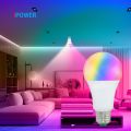 7 Colors RGB Bulb LED Multicolor Bulb E27 Base AC 220V Household Lighting. 