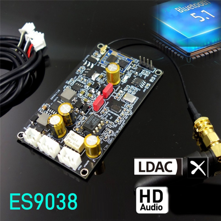 Bluetooth%205.1%20QCC5125%20ES9038%20ES9038Q2M%20Decoding%20Module%20Analog%20Input%20Hard%20Decoding%20Support%20Dual%20Lossless%20-HD%20LDAC,%20Fine%20Workmanship%20-%20Image%202