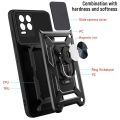 MobiCase For Realme 8 4G / Realme 8 Pro Back Cover Slide Camera Kickstand Anti Fall Shockproof Magnetic Bracket Protection Cover Case. 