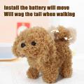 【Yurui】New pluh dog called walking pluh toy electric pluh robot dog toddler toy for chritma gift effect and eay ue. 