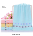 MARUAA- Cotton Bath towel sets , 1 pcs Bath towel 70*140 cm, 1 pcs Face towel 34*74 cm, high absorbent, Quick dry. 