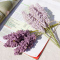6Pcs/Pack Artificial Vanilla Mini Foam Berry Spike Artificial Flowers Bouquet for Home Plant Wall Decoration. 