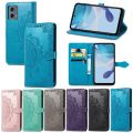 Mandala Flower Embossed Leather Phone Case For Motorola Moto G 5G 2023. 