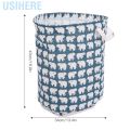Usihere Laundry Basket Cloth Dirty Clothes Storage Hamper Baskets For Massage Shop Home.