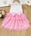 Baby girl dresses for summer - Fancy net frock for baby girls 0-7.
