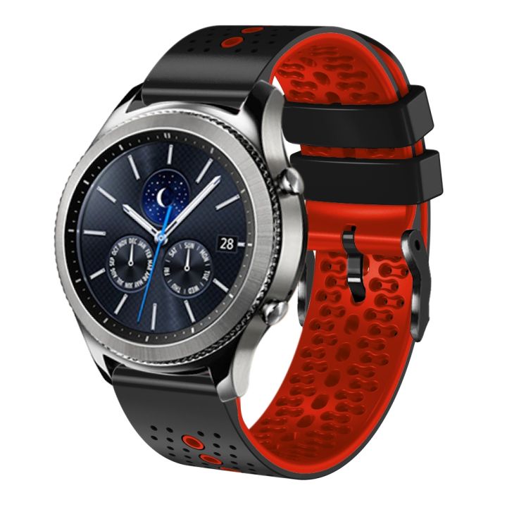 Watch Strap For Samsung Gear S3 Classic 22mm Perforated Two