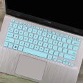 【The road to happiness Store】For ASUS Laptop X409FJ x409fb x409f x409fa X 409 FJ FB  14 Silicone Laptop Keyboard Cover Skin Protector. 