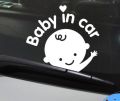Car Styling "Baby In Car" Waving Baby On Board Tata Sign Cute Car Decal Of Vinyl/Pvc Sticker. 