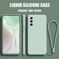 For Samsung Galaxy S22 plus 5g Back Cover Case square silicone soft liquid protective shockproof camera phone case.