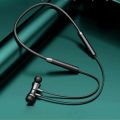 Earphones Wireless Sports Bluetooth Hanging Neck Waterproof Headset Subwoofer Stereo In-ear For Phones Wired Earplugs HeadPhones.