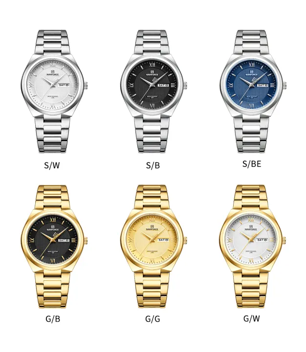 NAVIFORCE%20NF8030%20Original%20Fashion%20Business%20Date%20Quartz%20Waterproof%20Military%20Stainless%20Steel%20Men%E2%80%99s%20Wrist%20Watch%20-%20Image%202