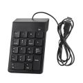 USB Number Pad Numpad Numeric Keypad 18 Keys Keyboard For Laptop Deskto PC New. 
